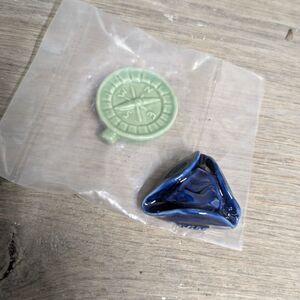 Wade Whimsies Red Rose Tea Figurine Wonderland Series Set Of 2